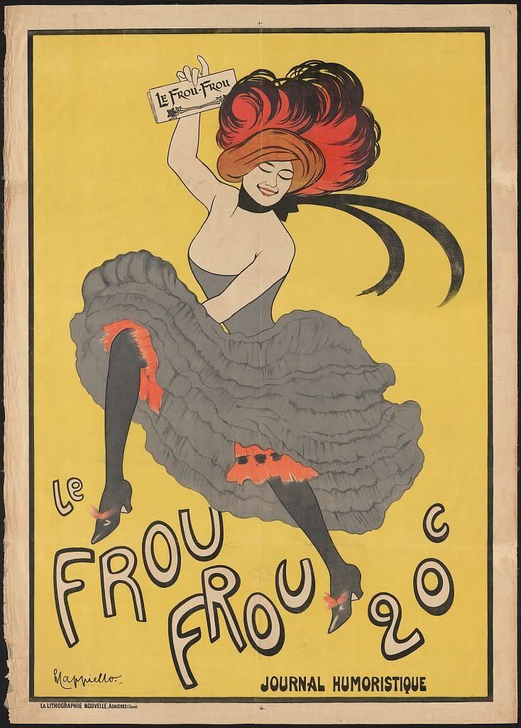 Le Frou Frou 20', journal humoristique / L Capiello, 1899 Pictures, Images and Photos
