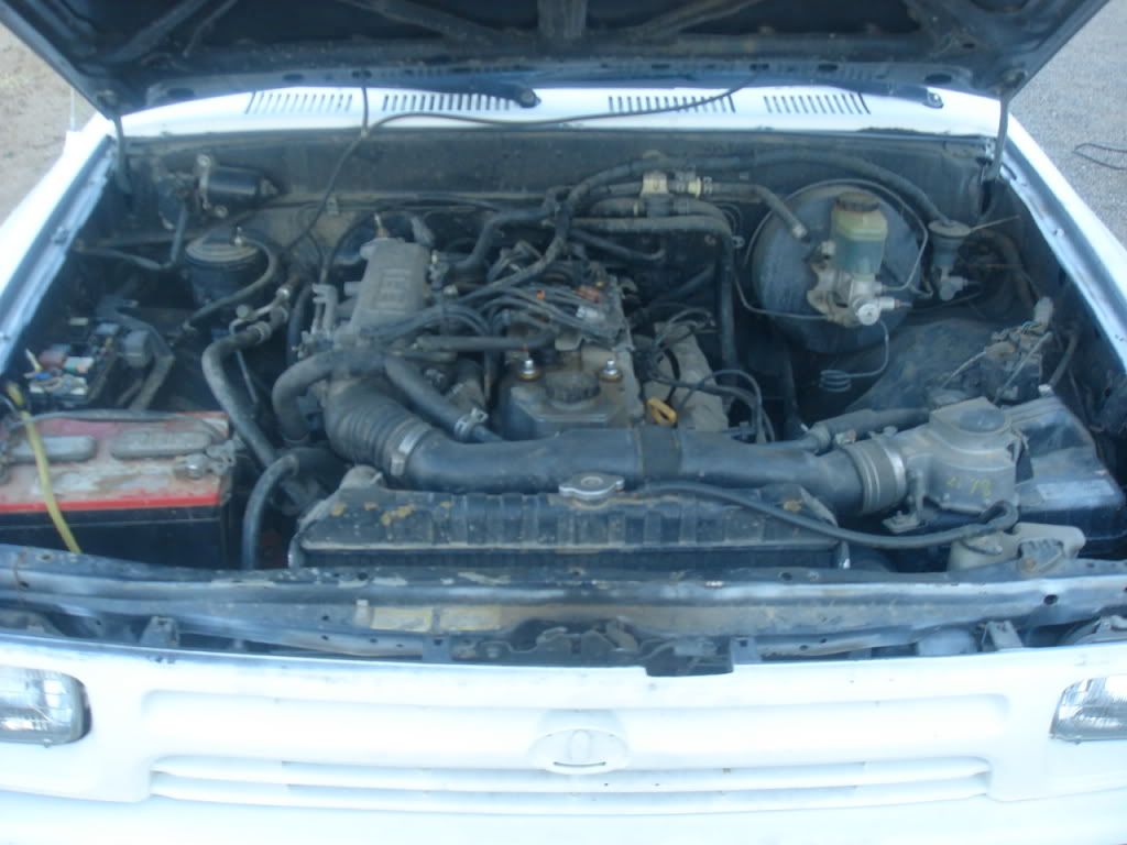 1994 Toyota Pickup Regular Cab 5 Speed A/C White
