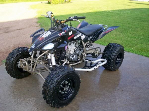 rebecca mary nude yfz450 with shaved fenders