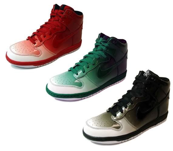 Colourful Nike Dunks