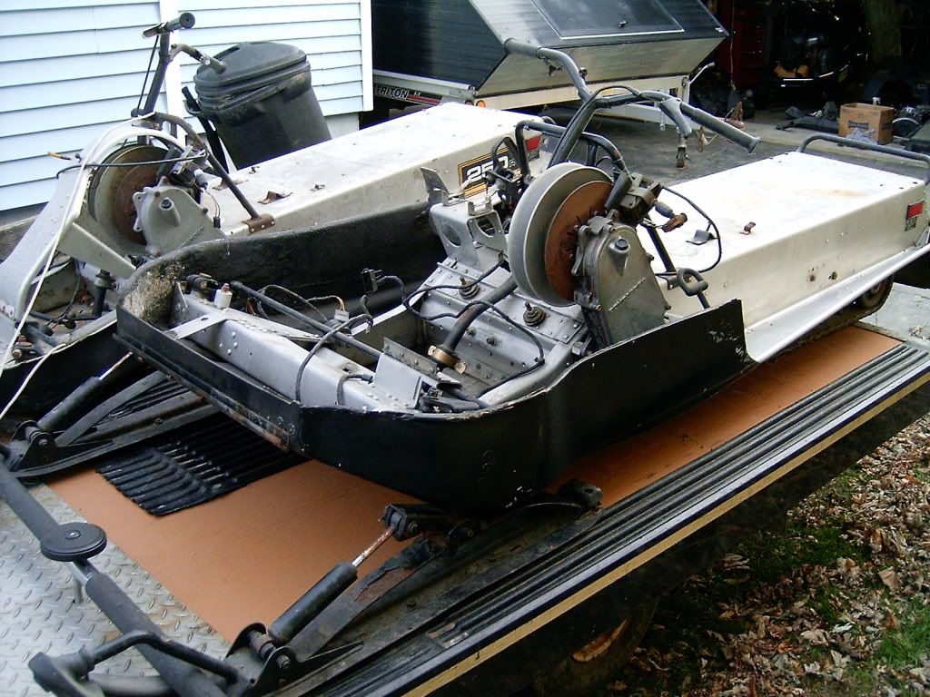 77 RV 340 from start to finish Vintage Ski Doo
