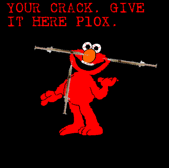 Crack Elmo