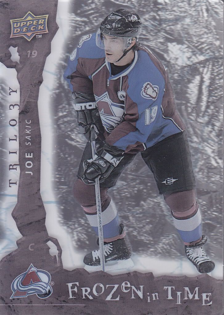 0809 Joe Sakic Frozen In Time Image